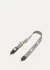 Loewe Jacquard Anagram Bag Strap In Navy