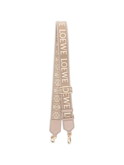 Loewe Anagram Strap In Sand
