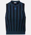 Loewe Striped-pattern Sleeveless Top