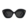 Loewe Womens Black G736sunx02 Retro-screen Acetate Sunglasses