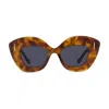 Loewe Retro Cat-eye Sunglasses In Brown