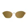 Loewe Anagram Lw40115u Sunglasses In Gold