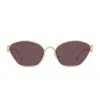 Loewe Lw40115u Anagram 30y Gold Sunglasses In Neutral