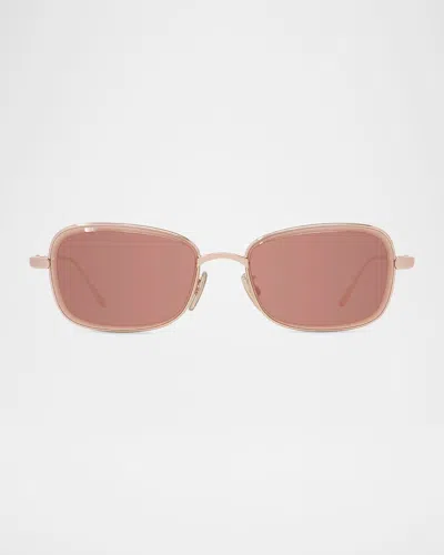 Loewe Anagram Sunglasses In Gold
