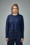 Loewe Anagram Wool-blend Sweater In Blue
