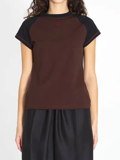 Loewe Anagram T-shirt In Blue