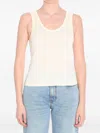 Loewe Anagram Tank Top In Neutral