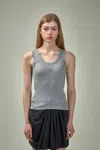 Loewe Anagram Tank Top In Grey