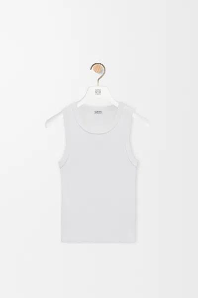 Loewe Anagram Tank Top In Stretch Viscose Size:l For Woman In Multi