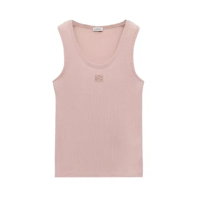 Pre-owned Loewe Anagram Tank Top 'light Pink' | Women's Size L