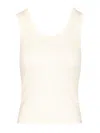 Loewe Anagram Tank Top Tops White In Neutral