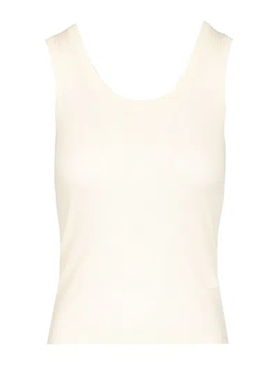 Loewe Anagram Tank Top Tops White