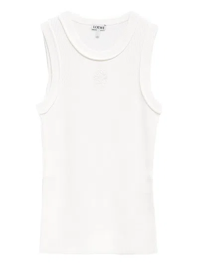 Loewe Anagram Tank Top In White