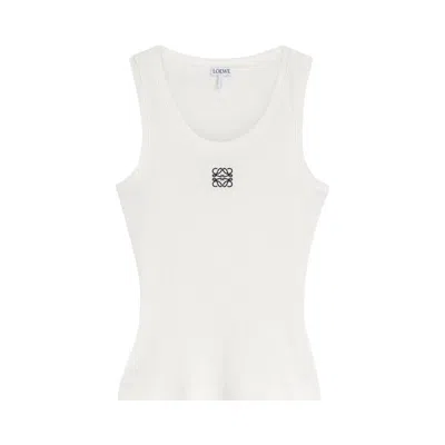 Pre-owned Loewe Anagram Tank Top 'white' | Men's Size Xl