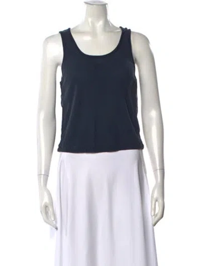 Pre-owned Loewe Anagram Top In Black