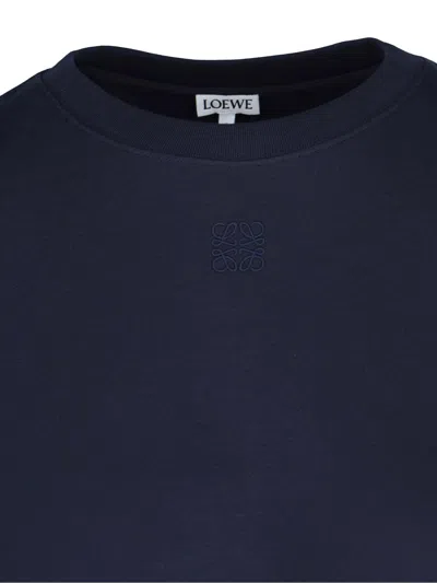 Loewe Anagram Trapeze Top In Blue