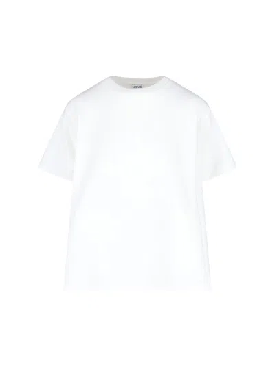Loewe "anagram" Trapeze Top In White