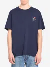 Loewe Floral Emblem Crewneck T-shirt In Blue