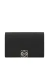 Loewe Anagram Wallet In Black