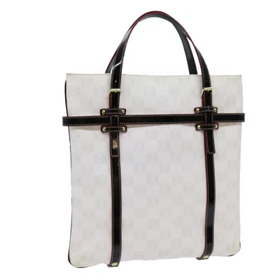 Loewe Anagram White Canvas Tote Bag ()