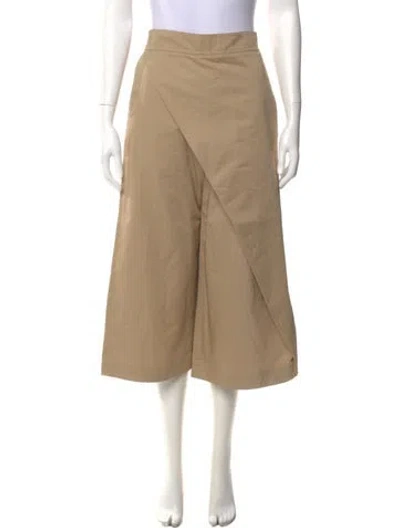 Pre-owned Loewe Anagram Wide Leg Pants In Neutral