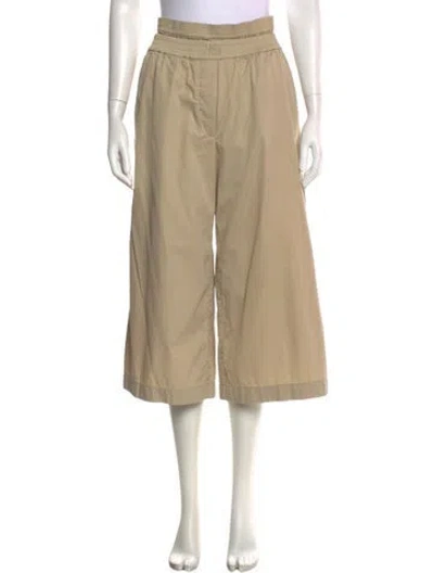 Pre-owned Loewe Anagram Wide Leg Pants In Neutrals