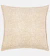 Loewe Anagram Wool And Cashmere Cushion In Neutrals
