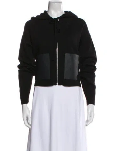 Pre-owned Loewe Anagram Wool Hoodie W/ Tags In Black