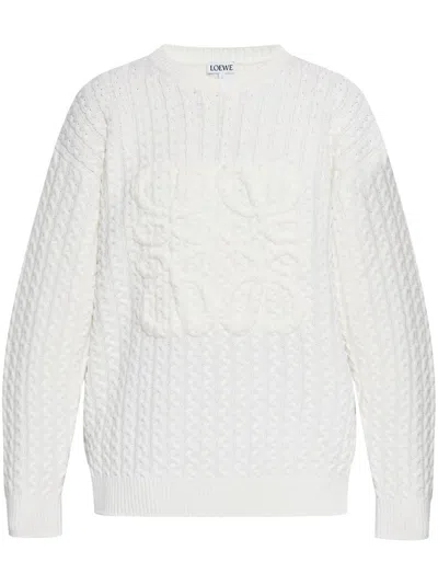 LOEWE ANAGRAM WOOL JUMPER