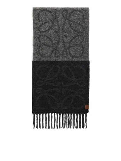 Loewe Anagram Wool Scarf