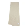 Loewe Anagram Wool Scarf In Beige