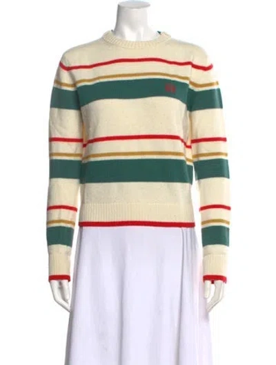 Pre-owned Loewe Anagram Wool Sweater In Multi