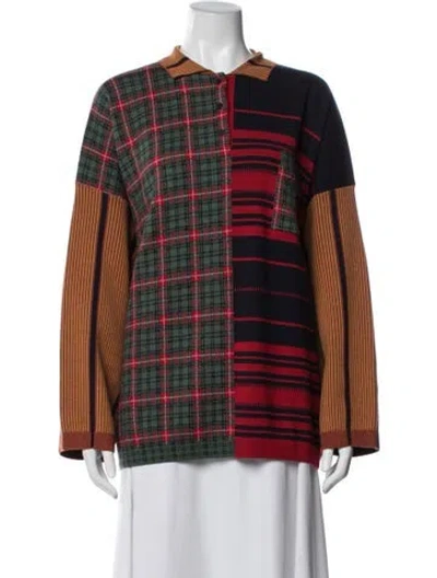 Pre-owned Loewe Anagram Wool Sweater In Multi