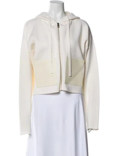 Pre-owned Loewe Anagram Wool Sweater In Neutral