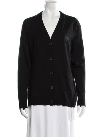 Pre-owned Loewe Anagram Wool Sweater W/ Tags In Black