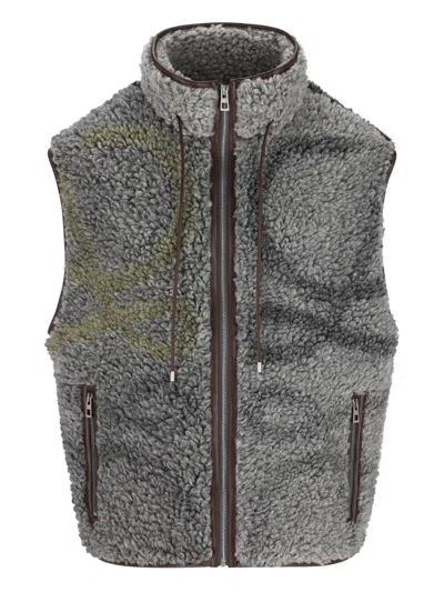 LOEWE LOEWE ANAGRAM WOOL VEST