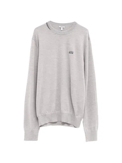 Loewe Anagram-embroidered Sweater In Multi