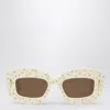Loewe Arch Mask Sunglasses In Neutral