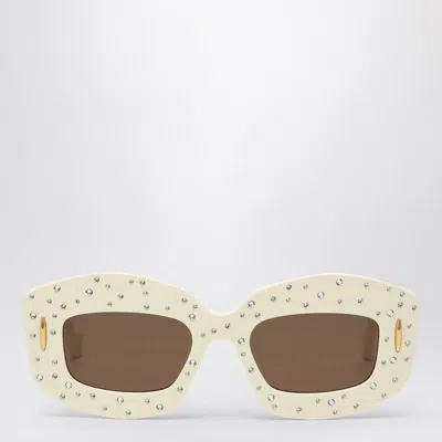 LOEWE LOEWE  ARCH MASK WHITE SUNGLASSES