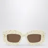 Loewe Arch Mask White Sunglasses In White