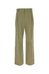 Loewe Buttoned Back Pocket Wide Leg Trousers
