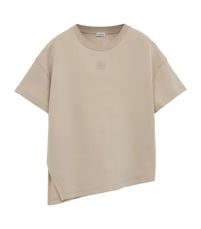 LOEWE ASYMMETRIC ANAGRAM T-SHIRT