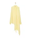 LOEWE ASYMMETRIC DRESS IN VISCOSE CREPE JERSEY