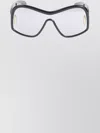 Loewe Anagram Mirrored Acetate Shield Sunglasses