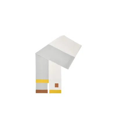 Loewe Asymmetric Scarf In Gold