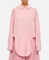 Loewe Women Cotton Shirt In Rose