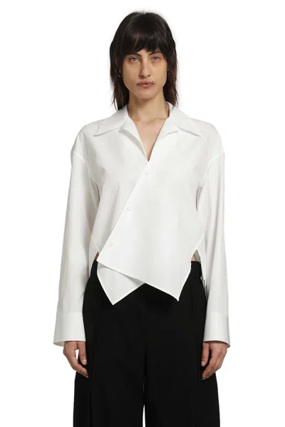 Loewe Asymmetric Shirt In White