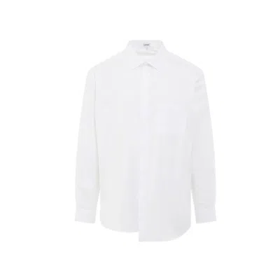 Loewe Asymmetric Shirt In White
