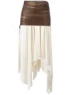 Loewe Asymmetric Skirt In Multi