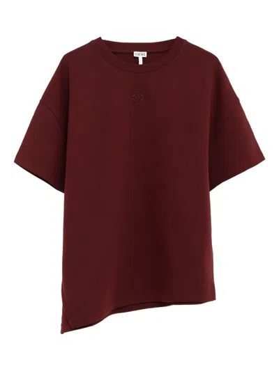 LOEWE LOEWE ASYMMETRIC T-SHIRT